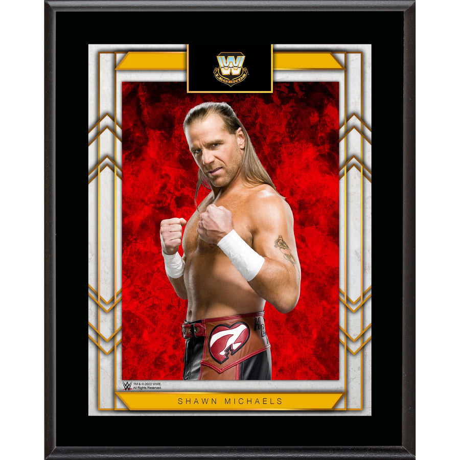 Shawn Michaels 10.5" x 13" Sublimated Plaque