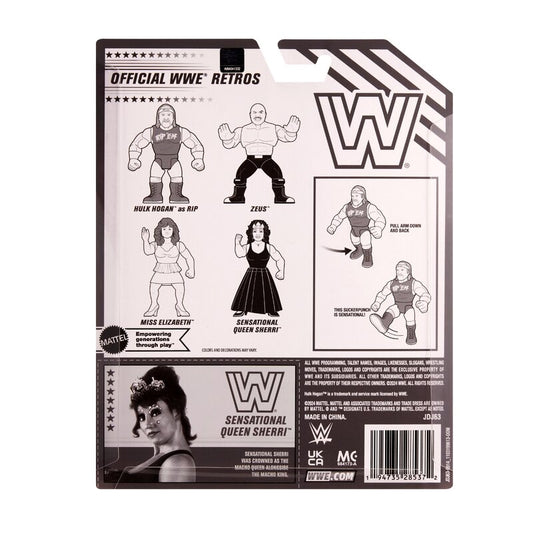 WWE Mattel Retro Wave 7 Sensational Queen Sherri - image 2