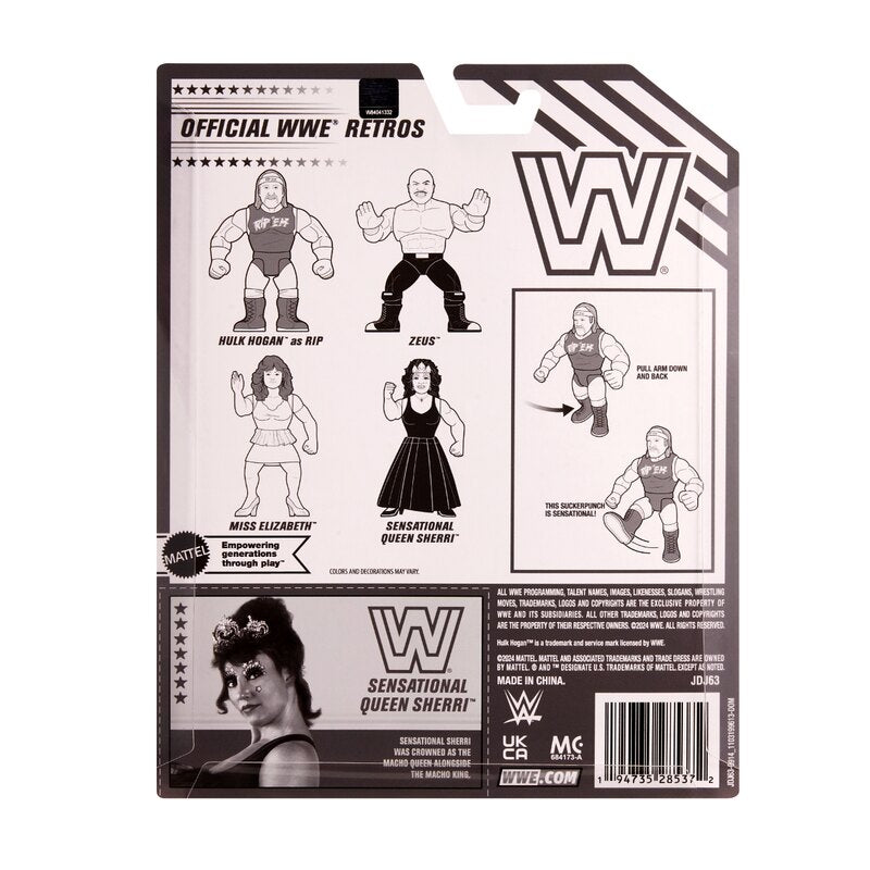 WWE Mattel Retro Wave 7 Sensational Queen Sherri Action & Toy Figures PWcatalog