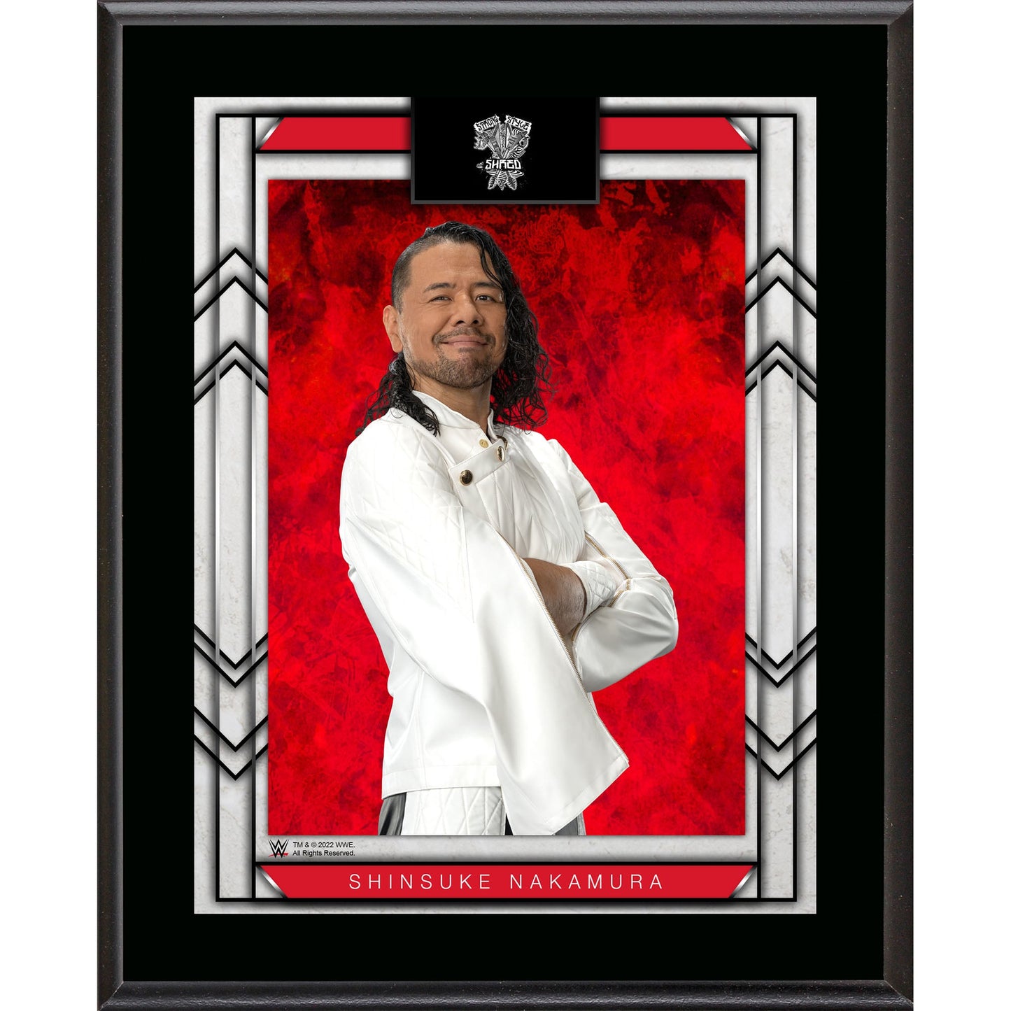Shinsuke Nakamura 10.5" x 13" Sublimated Plaque