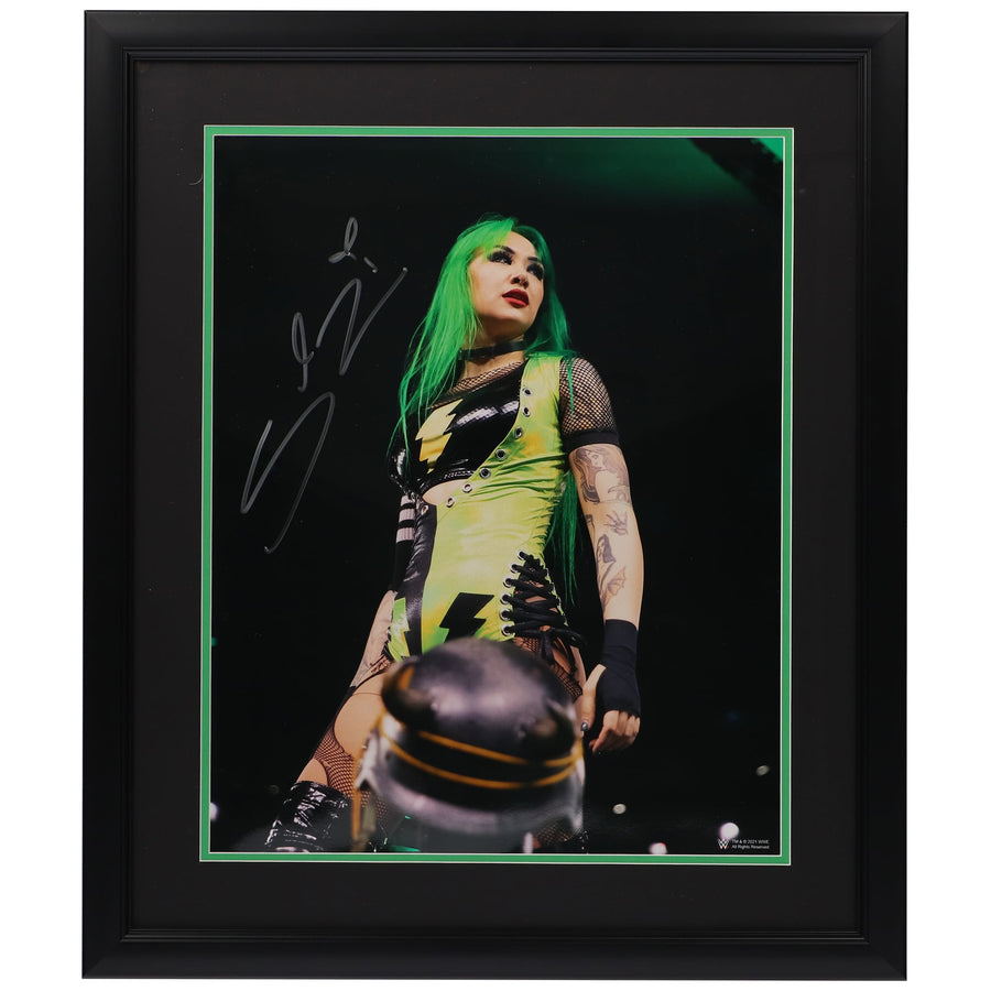 Shotzi Autographed 16" x 20" Metallic Ring Entrance Framed Photo
