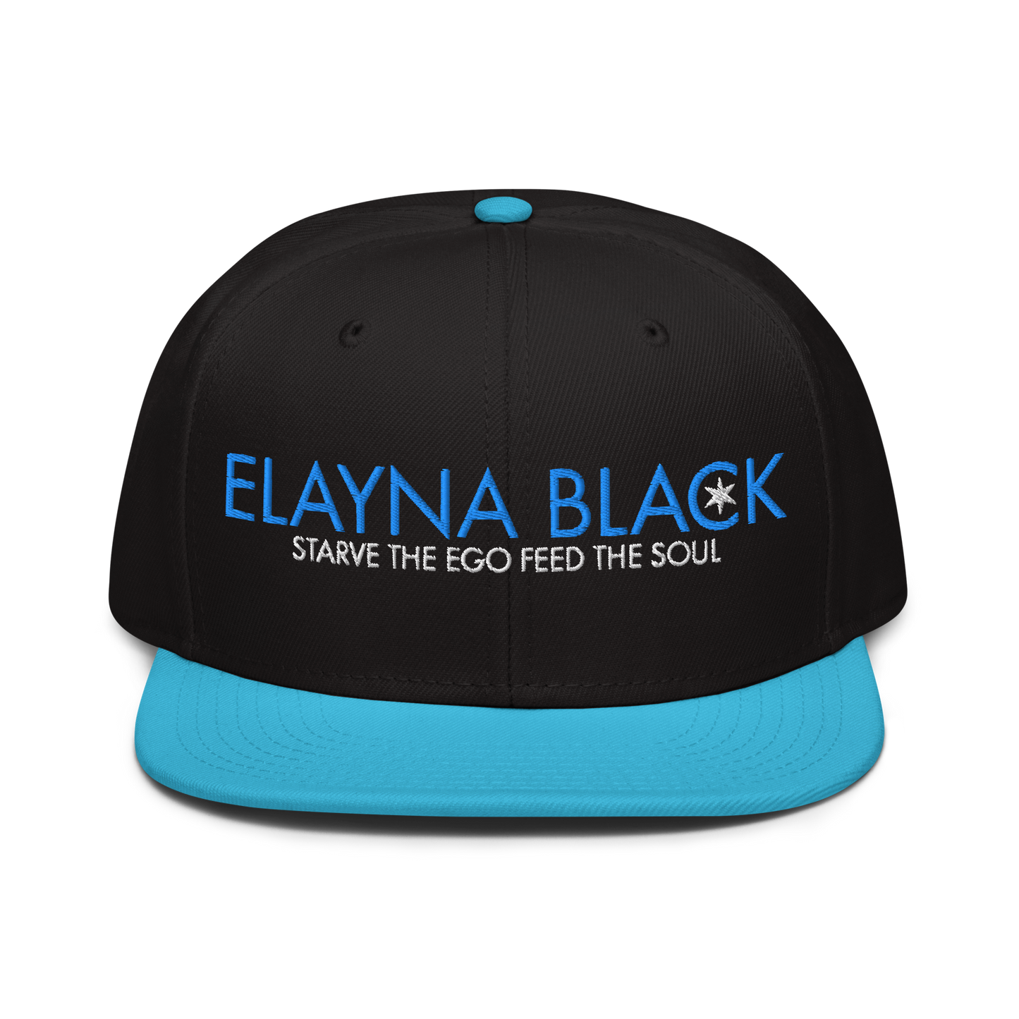 Elayna Black "Starve The Ego" Snapback Hat Snapback PW Catalog