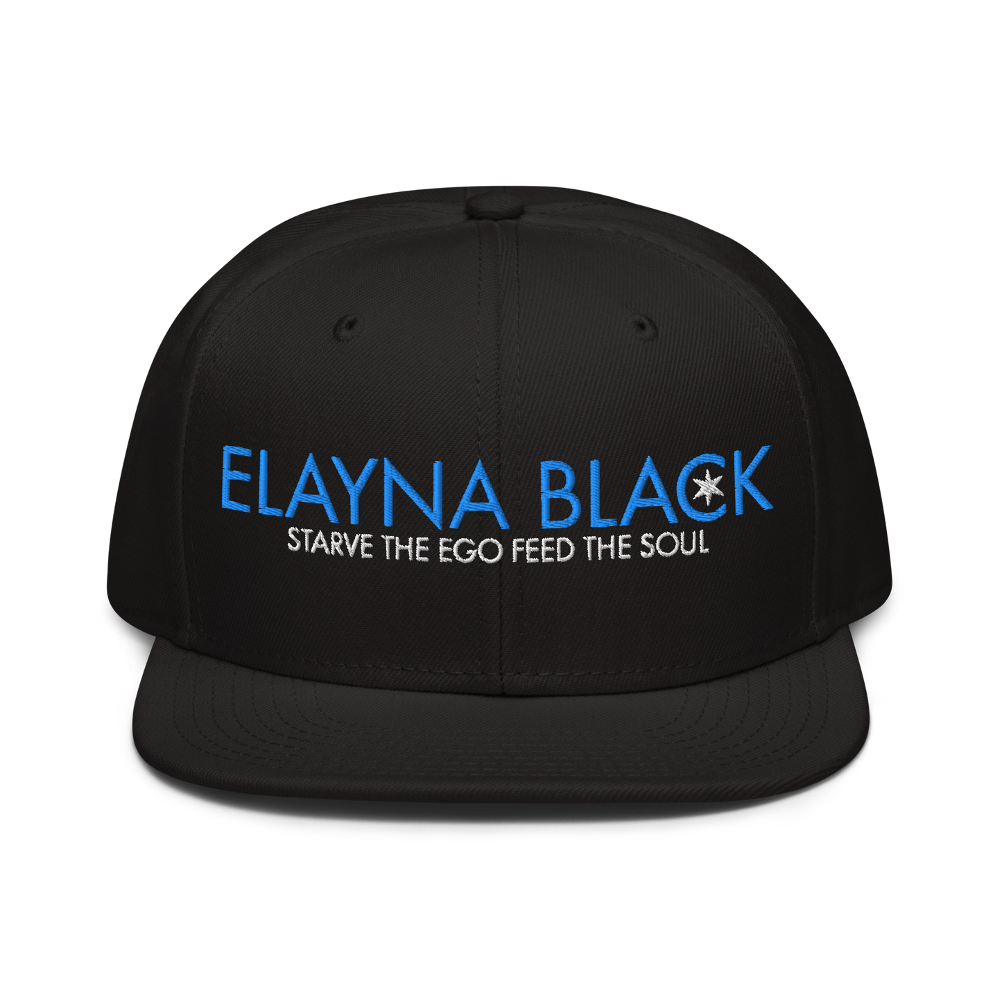 Elayna Black "Starve The Ego" Snapback Hat Snapback PW Catalog