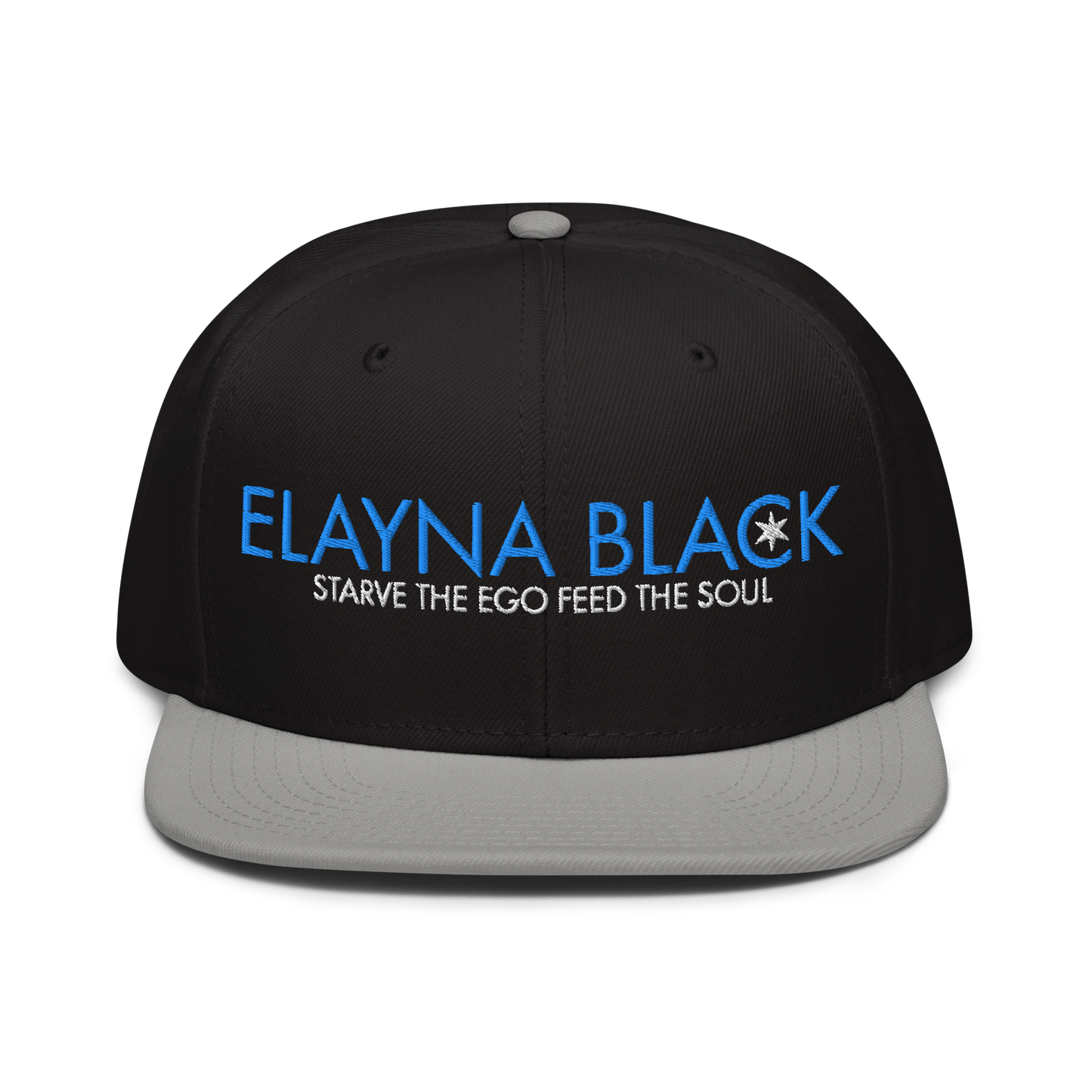 Elayna Black "Starve The Ego" Snapback Hat Snapback PW Catalog