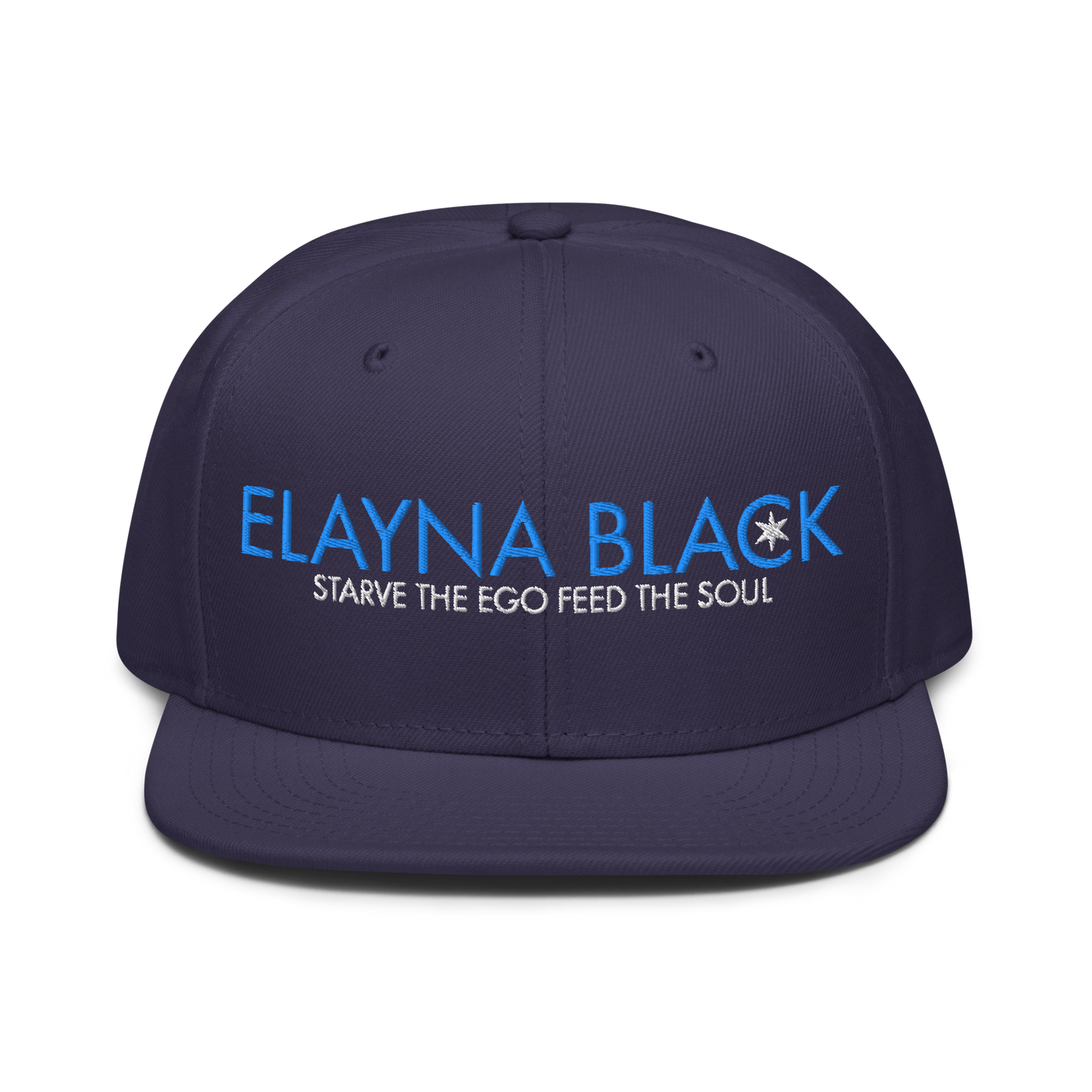 Elayna Black "Starve The Ego" Snapback Hat Snapback PW Catalog