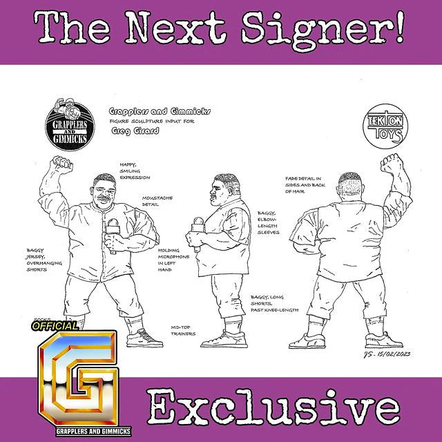 Grapplers & Gimmicks Series 2 Greg Garard [Oscar] PW Catalog