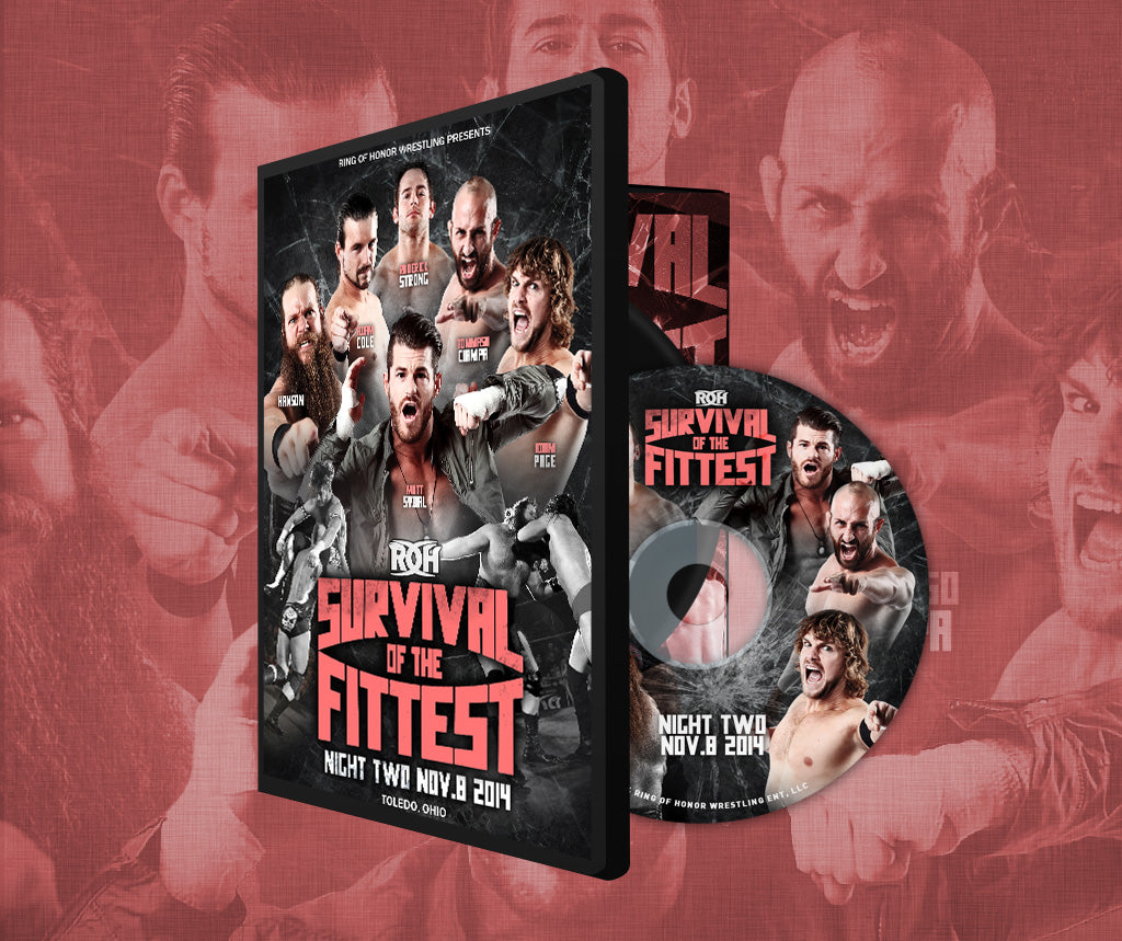 11/08/14 - Survival of The Fittest Night 2 - Toledo, Ohio (DVD)