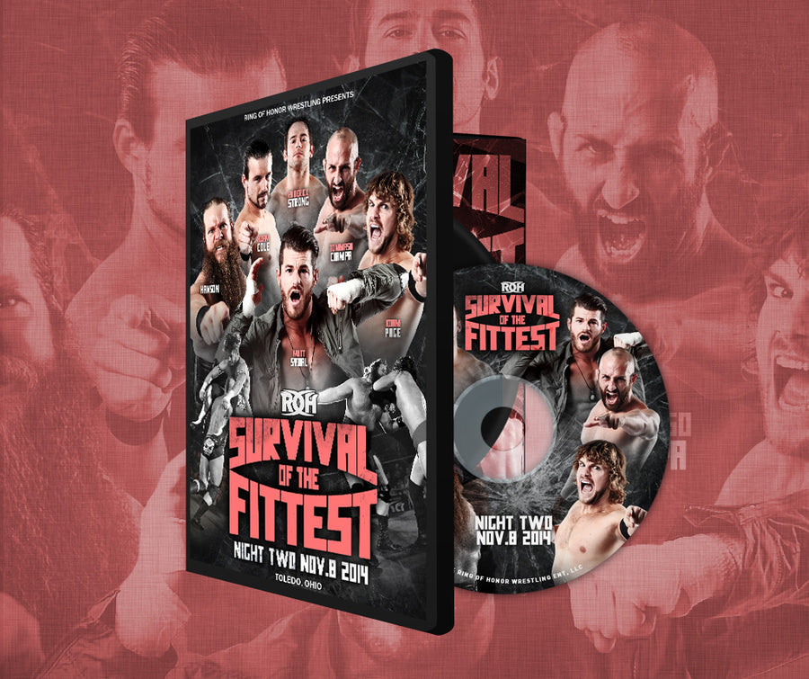 11/08/14 - Survival of The Fittest Night 2 - Toledo, Ohio (DVD)