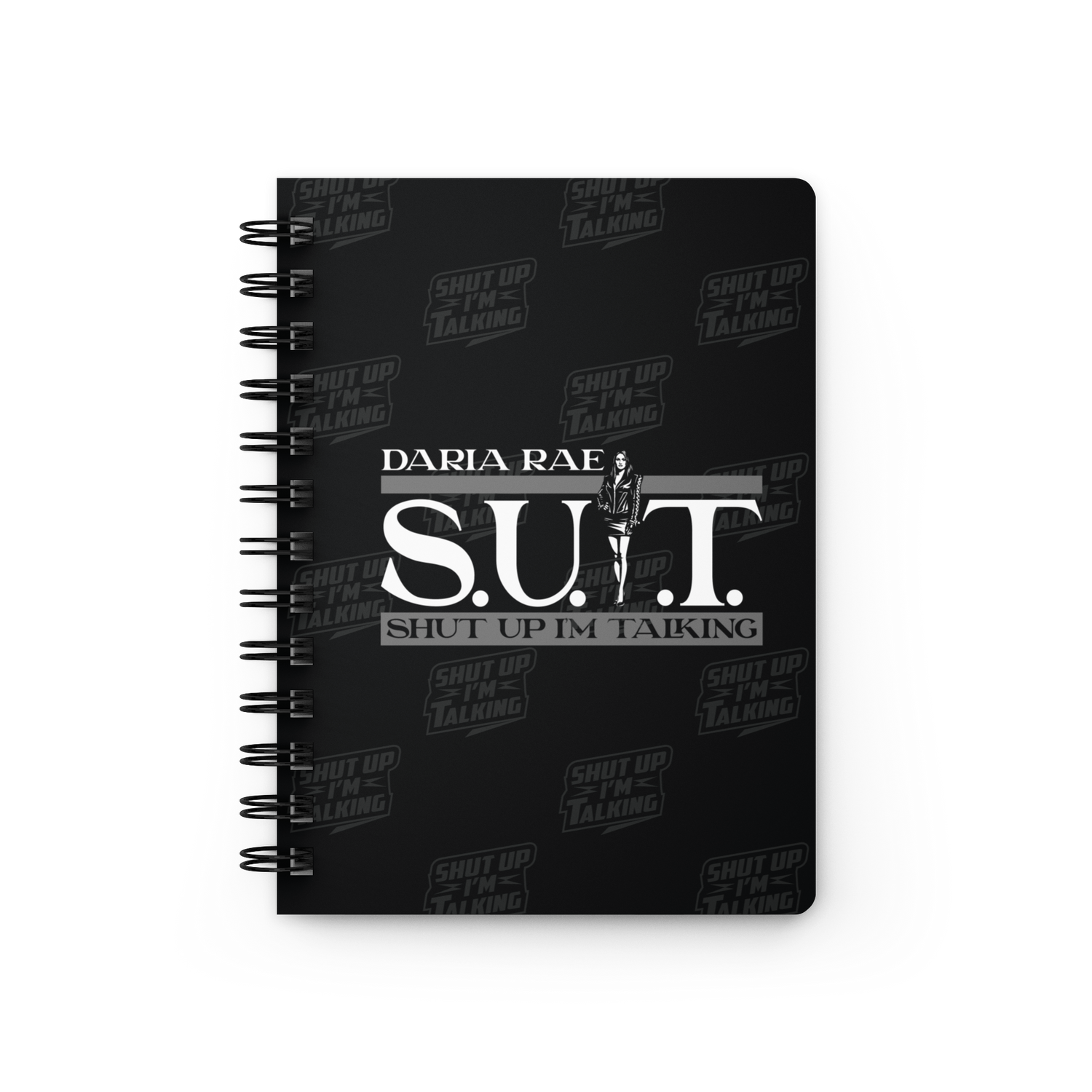 Daria Rae "S.U.I.T." Spiral Bound Journal Journal PW Catalog