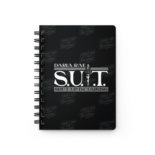 Daria Rae "S.U.I.T." Spiral Bound Journal Journal PW Catalog
