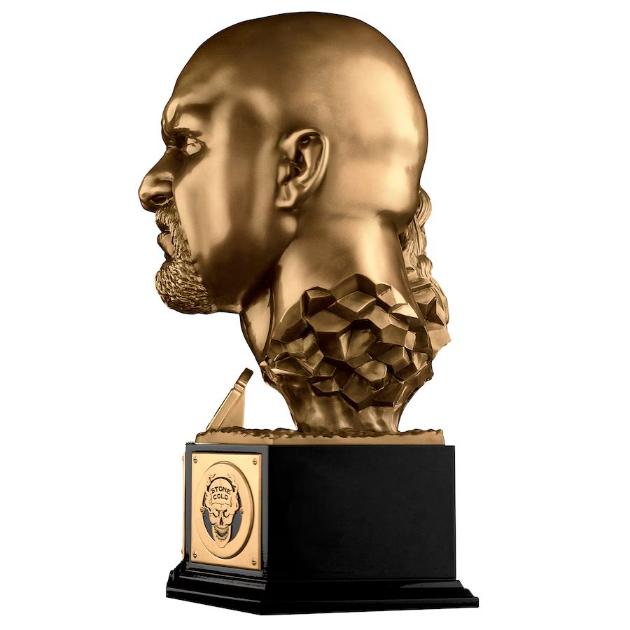 "Stone Cold" Steve Austin & Bret "The Hitman" Hart WWE Hall of Fame 2025 Immortal Moments Replica Trophy Pwcatalog