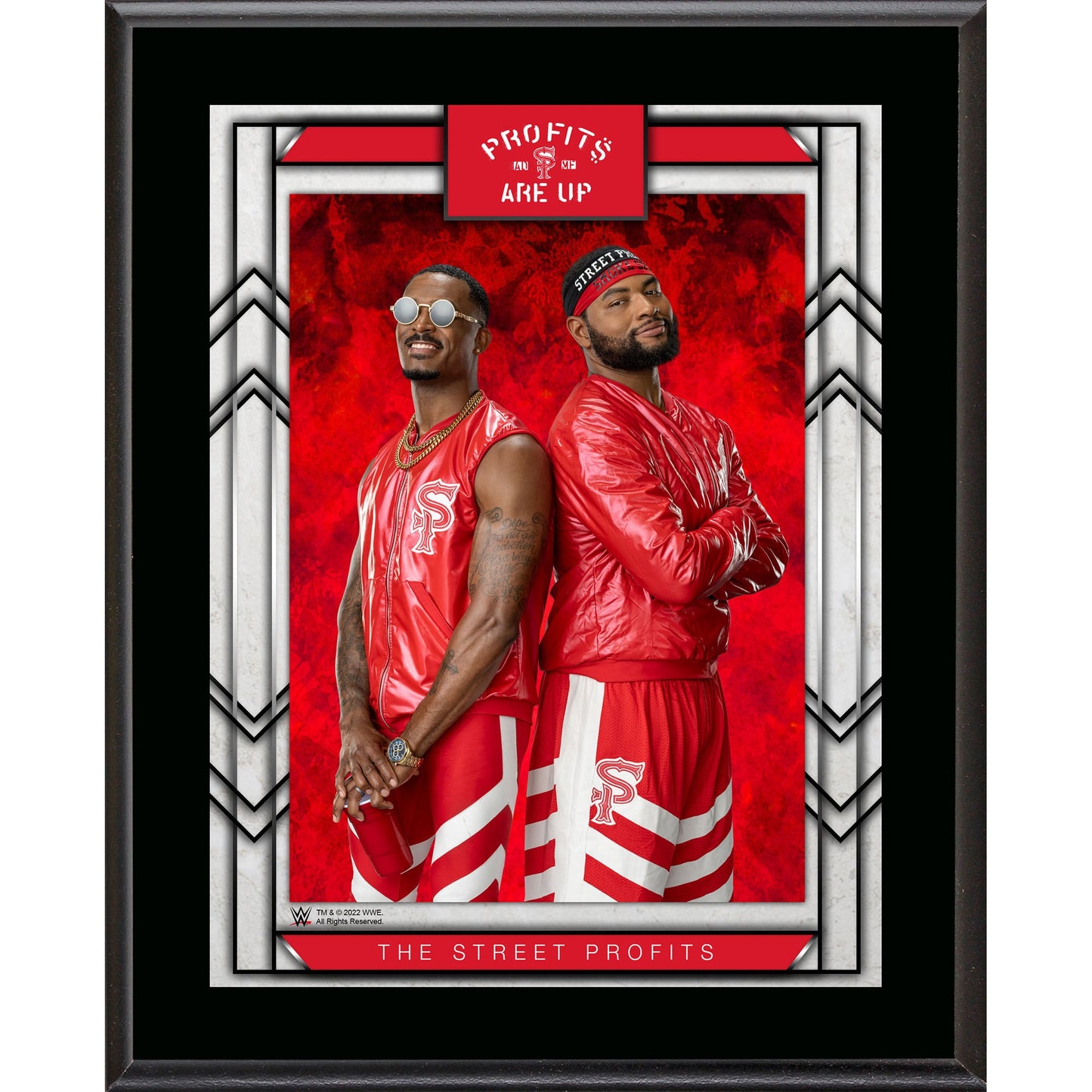 Street Profits 10.5" x 13" Sublimated Plaque