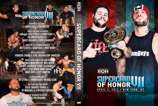 Supercard of Honor VII- New York, NY 4/5/13 (DVD) DVD PW Catalog