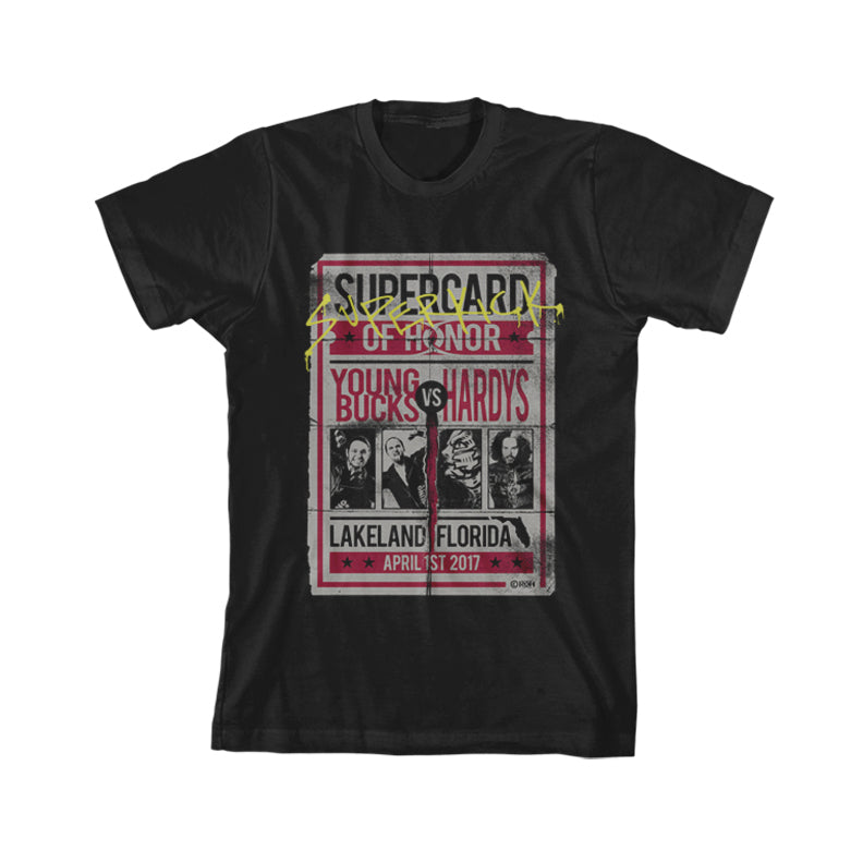 SUPERCARD OF HONOR EVENT T-SHIRT 2017