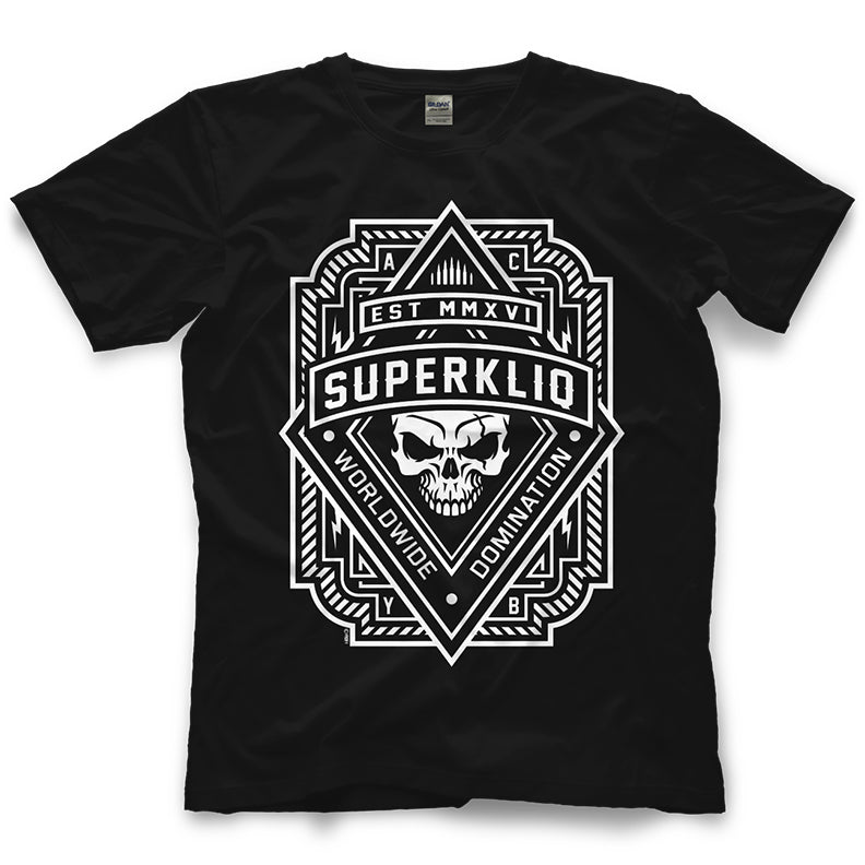 SUPERKLIQ SKULL T-SHIRT