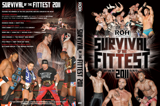 Survival of the Fittest 2011- Dayton, OH 11/18/11(DVD) DVD PW Catalog
