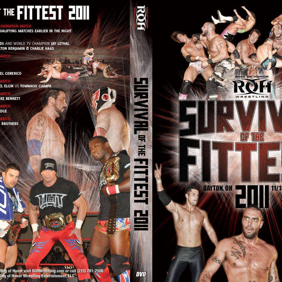 Survival of the Fittest 2011- Dayton, OH 11/18/11(DVD)
