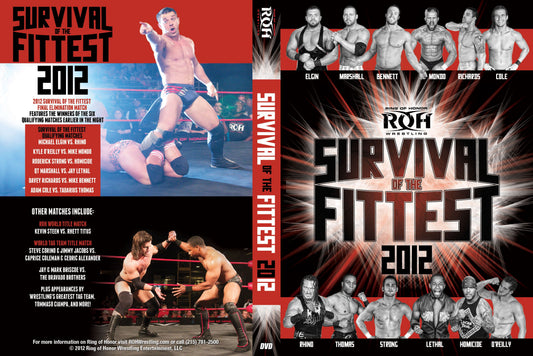 Survival of the Fittest 2012 (DVD) DVD PW Catalog