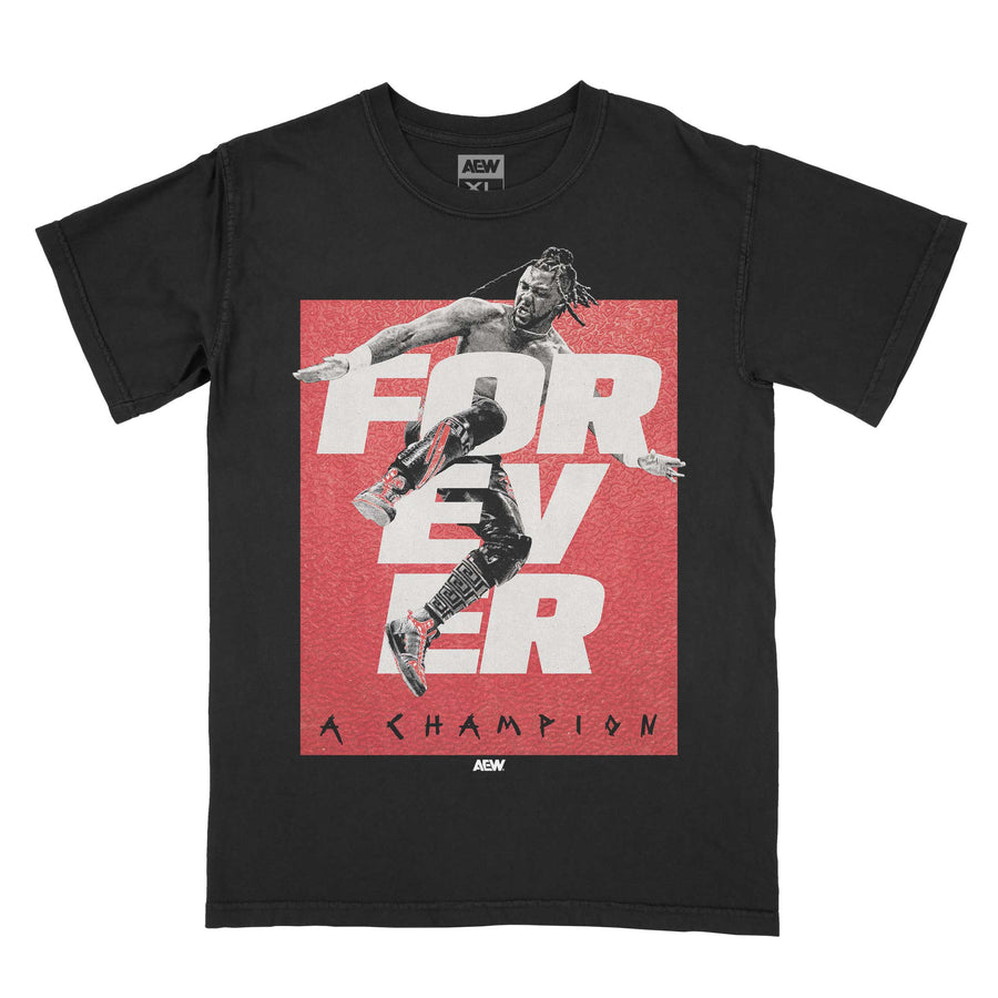 Swerve Strickland Forever A Champion Mineral Wash T-Shirt T-Shirt PW Catalog