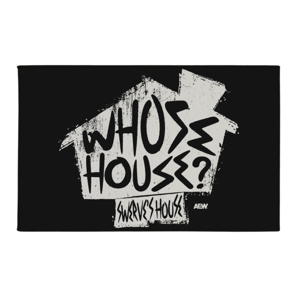 Swerve Strickland Whose House Sublimated Door Mat PW Catalog