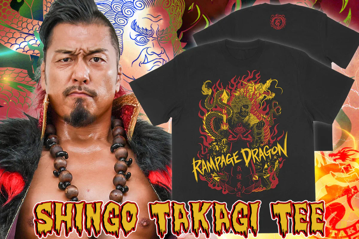 Shingo Takagi - Unmoving Dragon T-Shirt Shirts & Tops PW Catalog