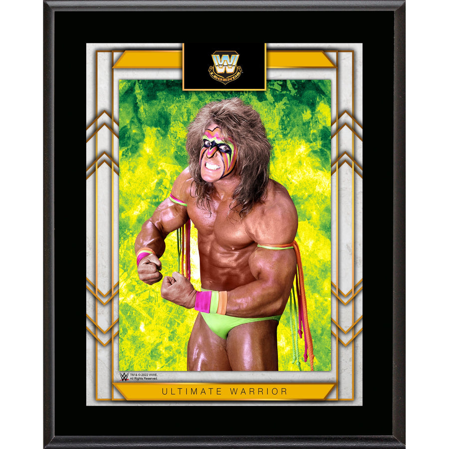 The Ultimate Warrior 10.5" x 13" Sublimated Plaque