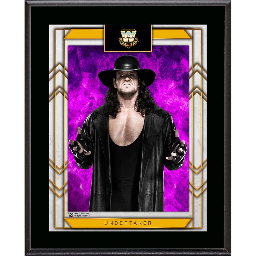 The Undertaker 10.5" x 13" Sublimated Plaque