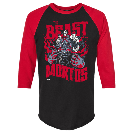 The Beast Mortos Animal Magnetism Baseball Tee T-Shirt PW Catalog