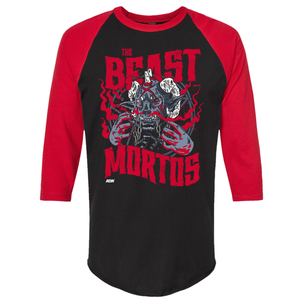 The Beast Mortos Animal Magnetism Baseball Tee T-Shirt PW Catalog