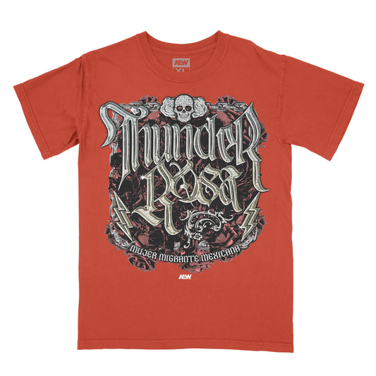 Thunder Rosa Mujer Migrante Mexicana T-Shirt T-Shirt PW Catalog