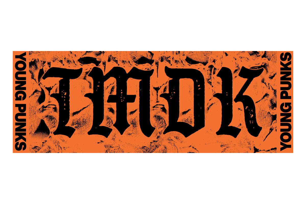 TMDK "YOUNG PUNKS" Sports Towel (2025, Orange x Black) Towel PW Catalog