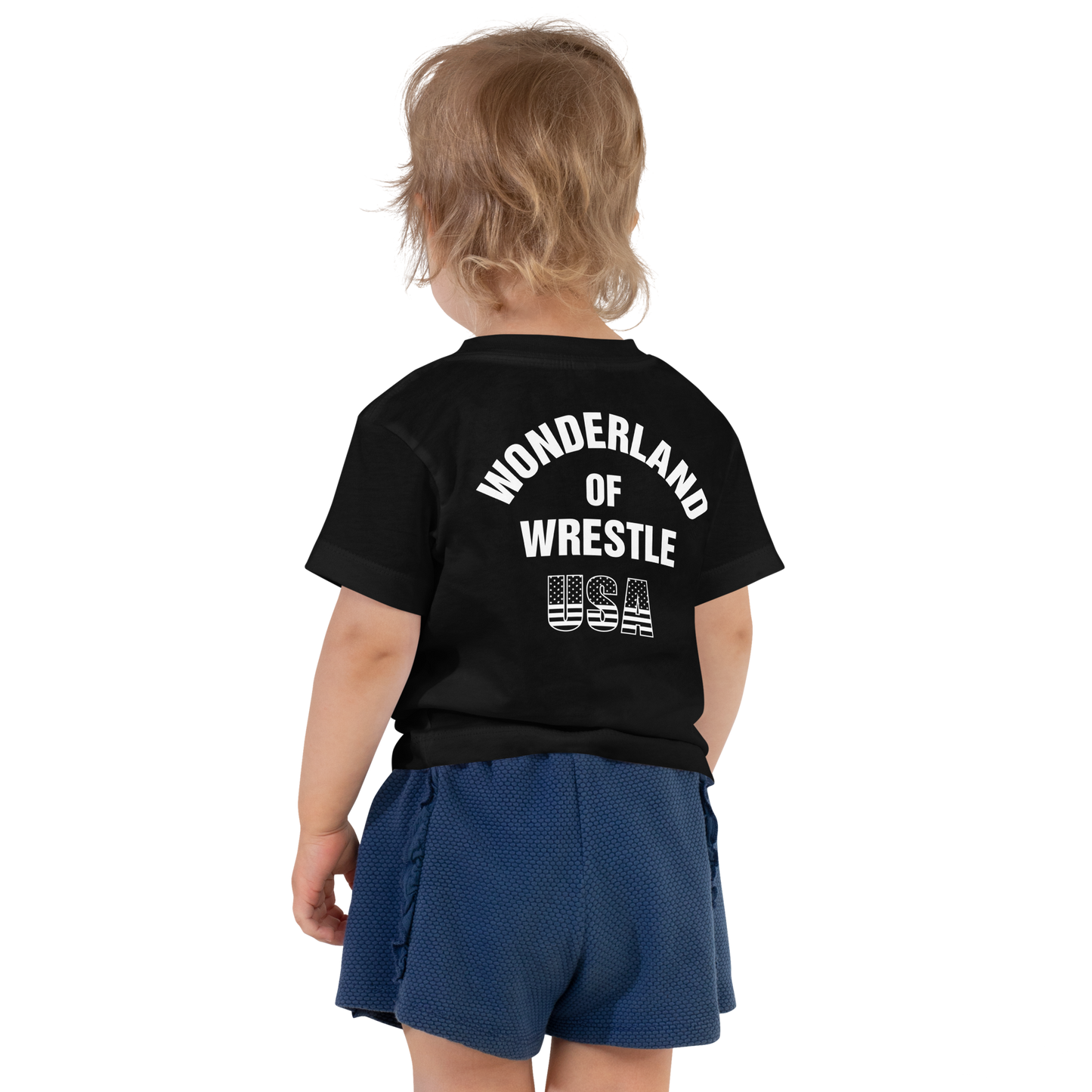 Lion Mark Kids T-shirt (Blue and White) T-shirt PW Catalog