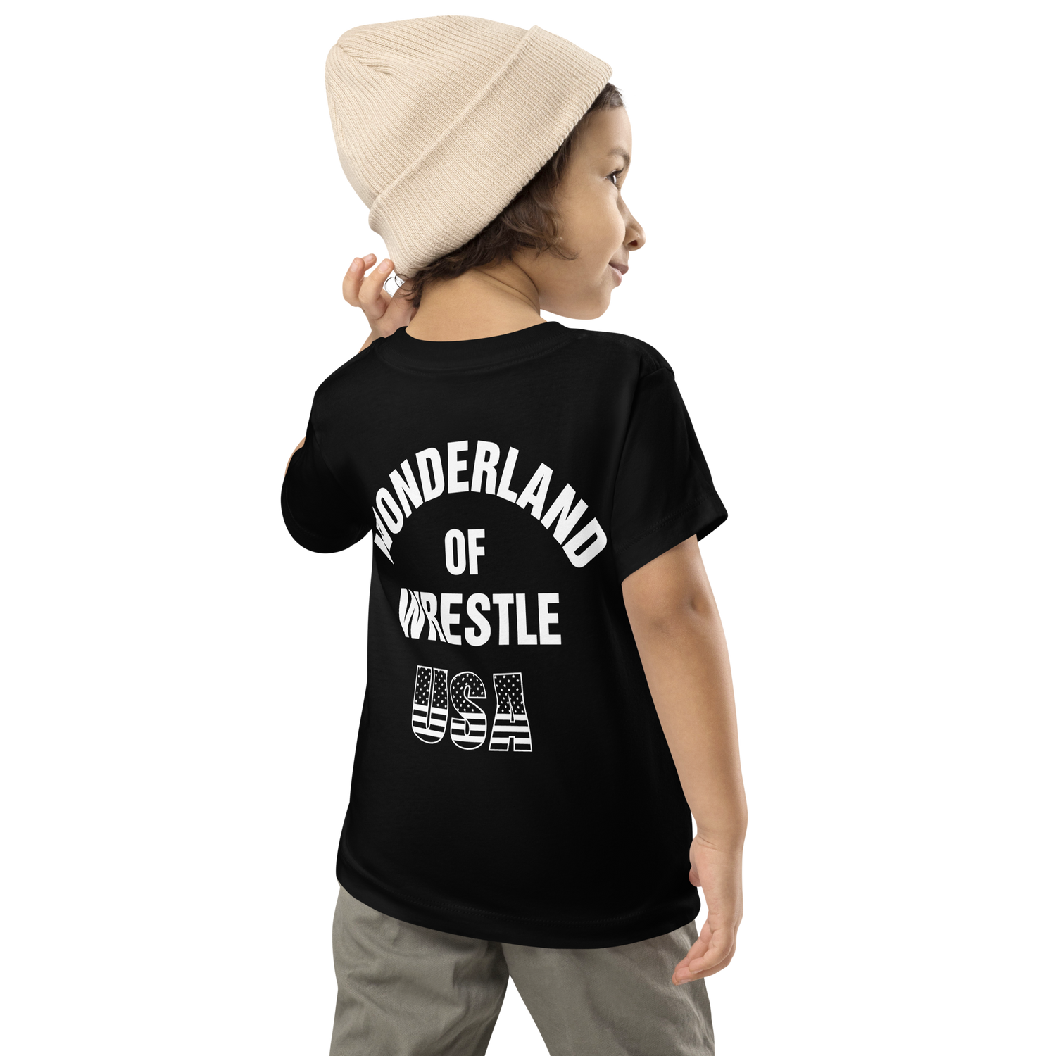 Lion Mark Kids T-shirt (Blue and White) T-shirt PW Catalog