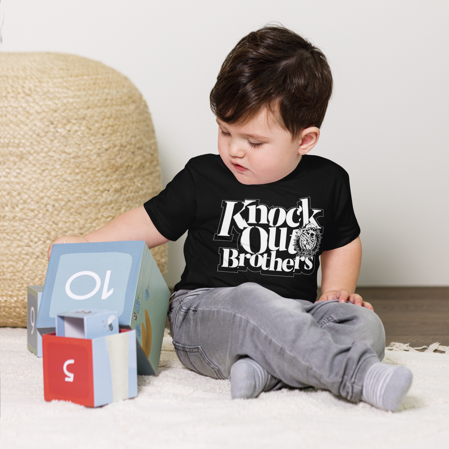 Knock Out Brothers Kids T-shirt [LA Dojo Stock] T-Shirt PW Catalog