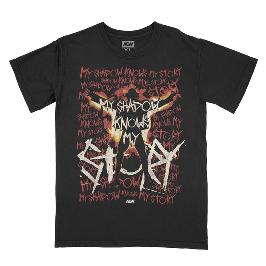 Tommaso Ciampa My Shadow Knows My Story T-Shirt T-Shirt PW Catalog