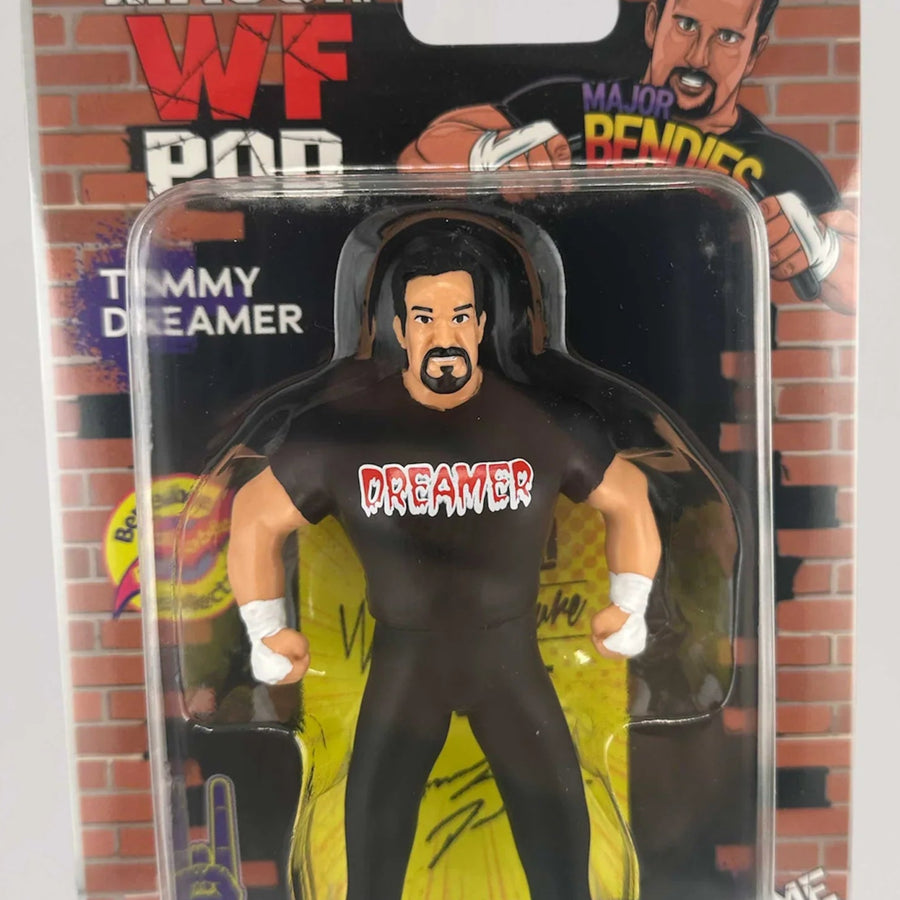 Major Wrestling Figure Podcast Major Bendies Extreme Series 1 Tommy Dreamer Action & Toy Figures PWcatalog