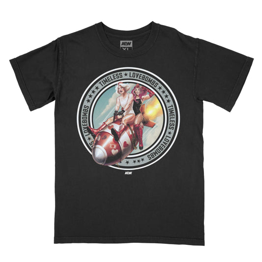 Toni Storm & Mina Shirakawa Timeless Love Bombs T-Shirt T-Shirt PW Catalog
