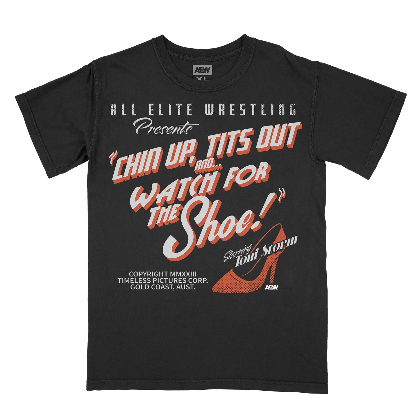 Toni Storm Silver Screen T-Shirt T-Shirt PW Catalog
