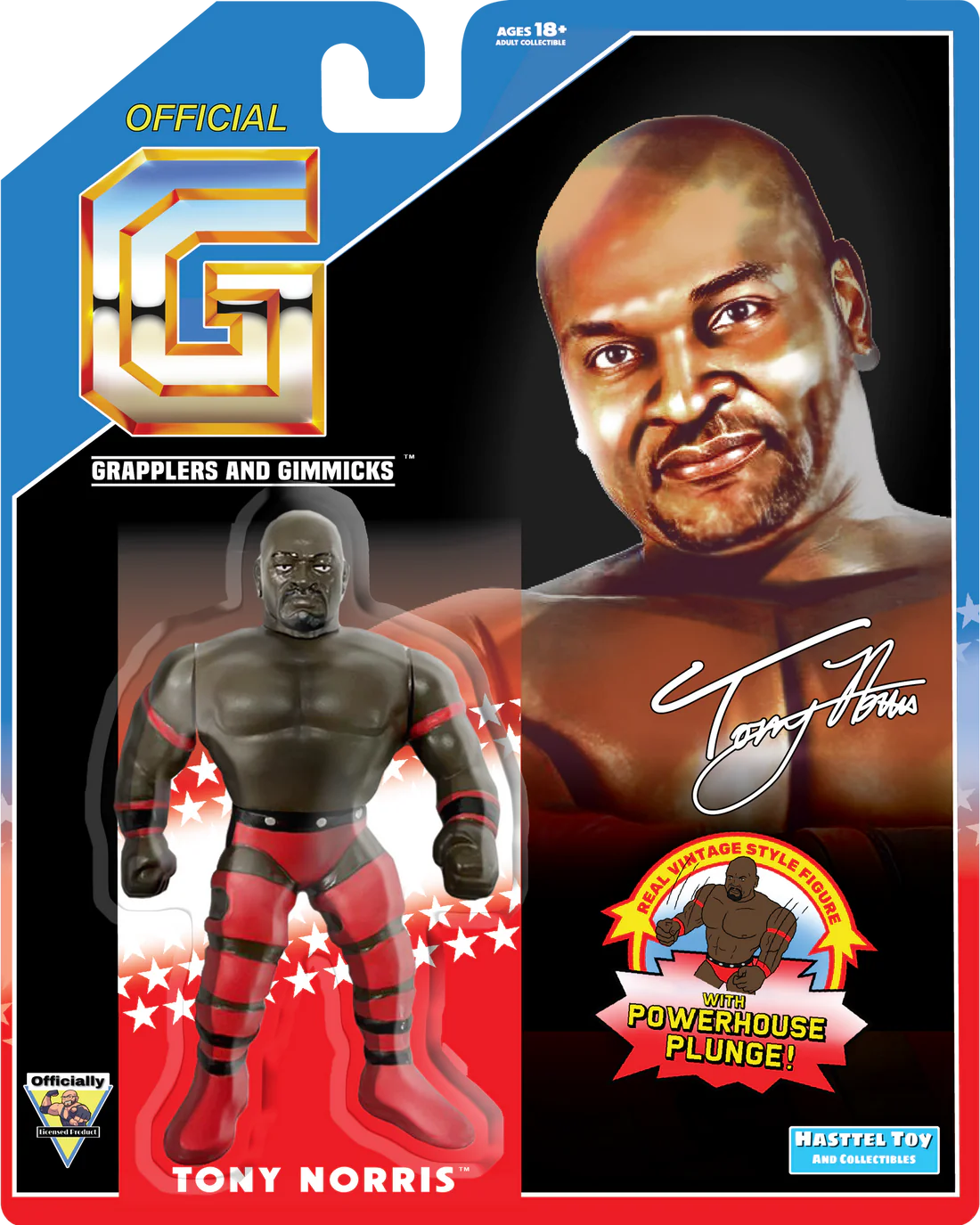 Grapplers & Gimmicks Series 1 Tony Norris [Ahmed Johnson] PW Catalog