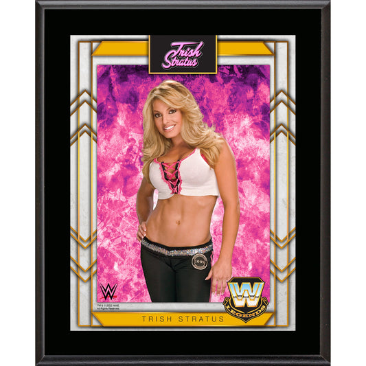 Trish Stratus 10.5" x 13" Sublimated Plaque