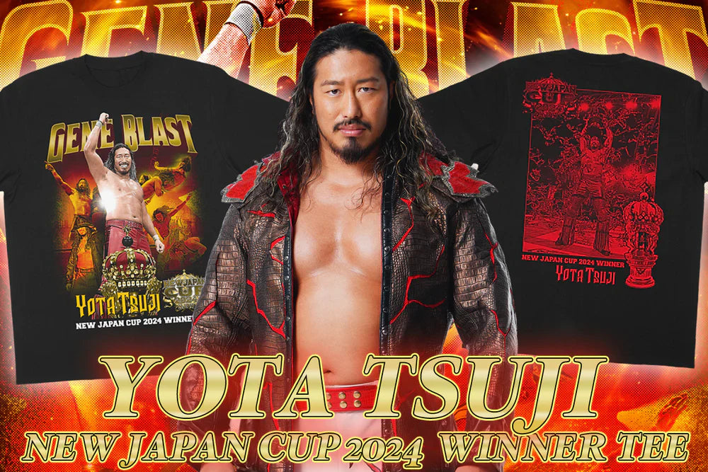Yota Tsuji - New Japan Cup 2024 Winner T-Shirt T-Shirt PW Catalog