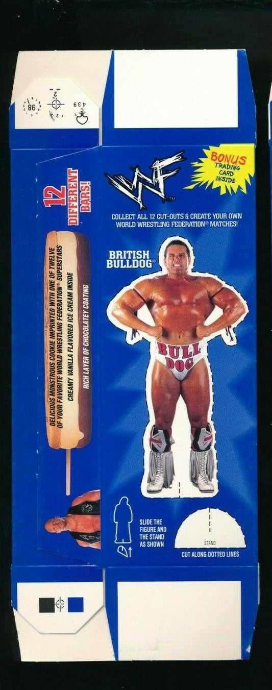 British Bulldog WWF Ice Cream 1998 Good Humor