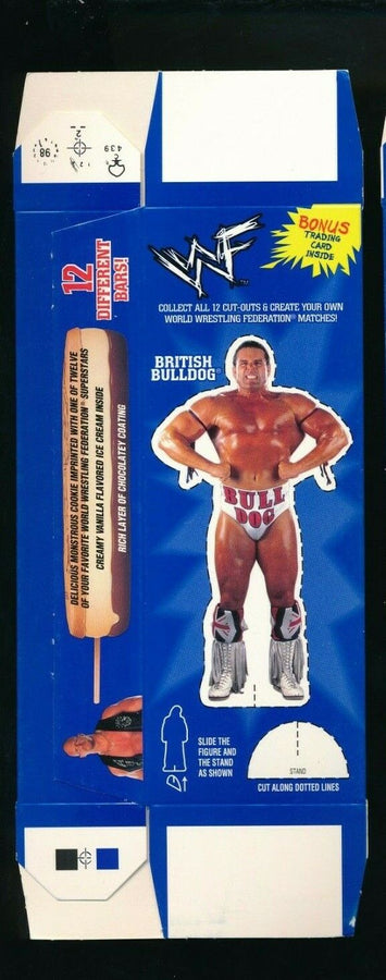 British Bulldog WWF Ice Cream 1998 Good Humor PW Catalog