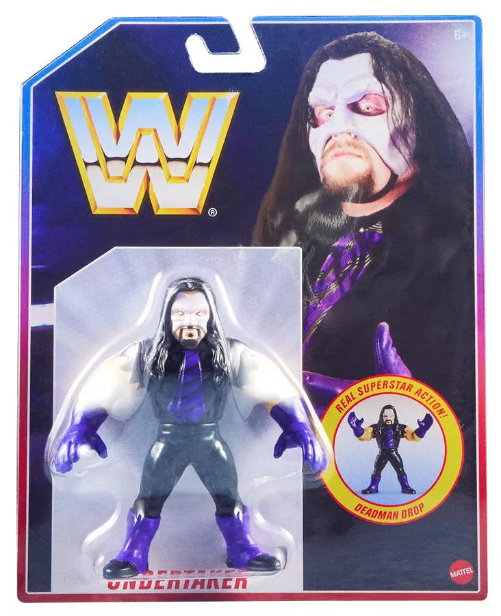 WWE Mattel Retro Wave 4 Undertaker Action & Toy Figures PWcatalog