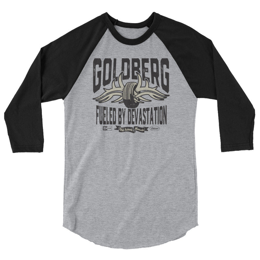 Goldberg "Fueled By Devastation" 3/4 Sleeve Raglan Shirt