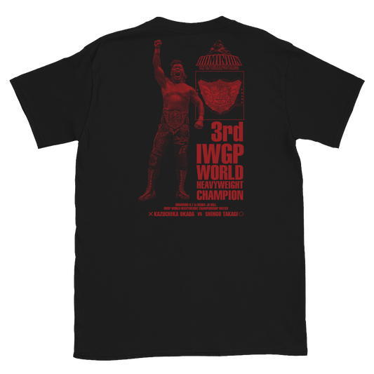 Shingo Takagi - IWGP World Heavyweight Champion CommemorativeT-Shirt T-Shirt PW Catalog
