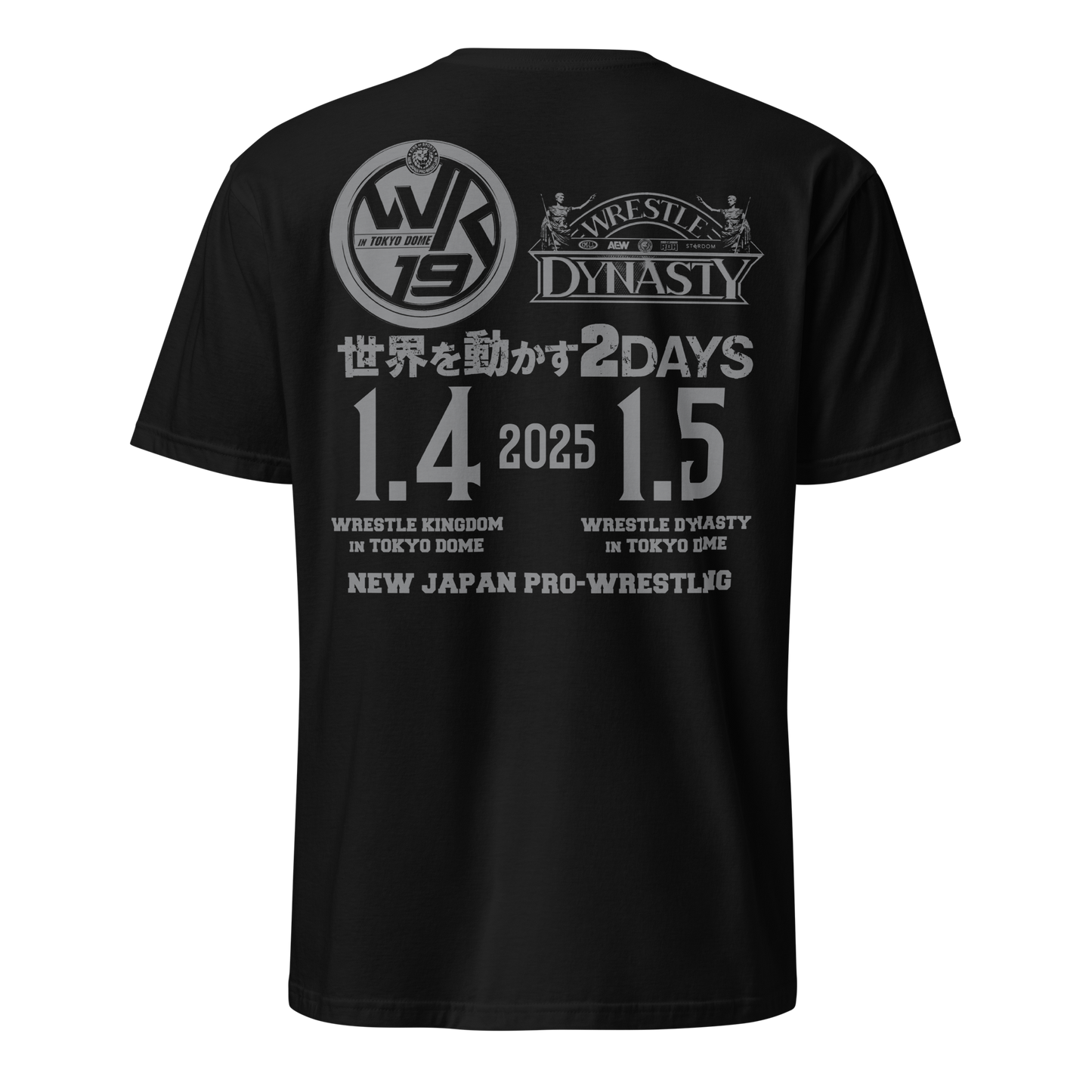 WRESTLE KINGDOM 19 T-shirt T-Shirt PW Catalog