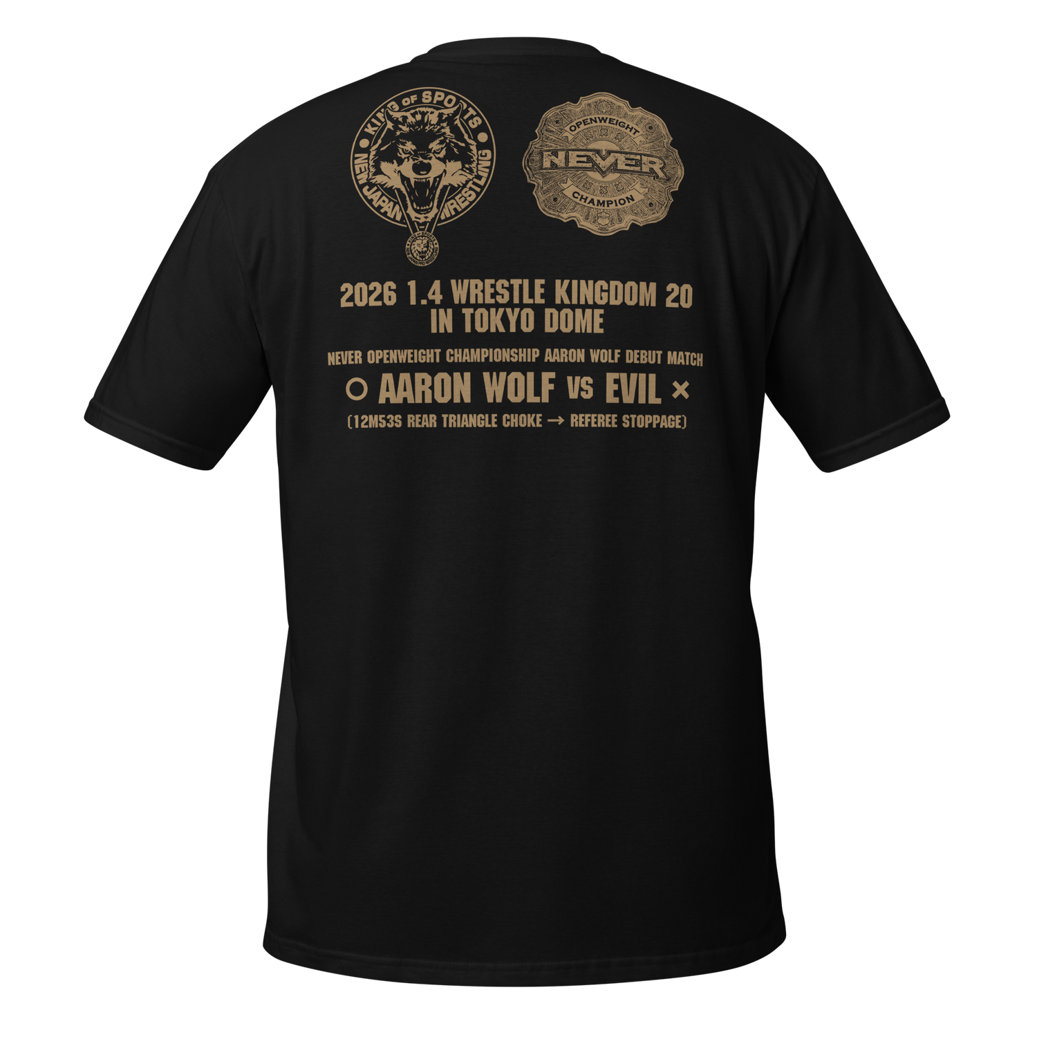 Aaron Wolf - Debut T-Shirt T-Shirt PW Catalog