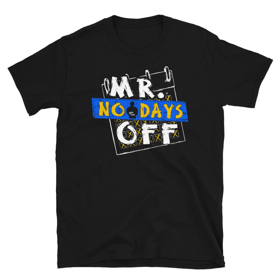 Fred Rosser - Mr. No Days Off T-Shirt T-Shirt PW Catalog