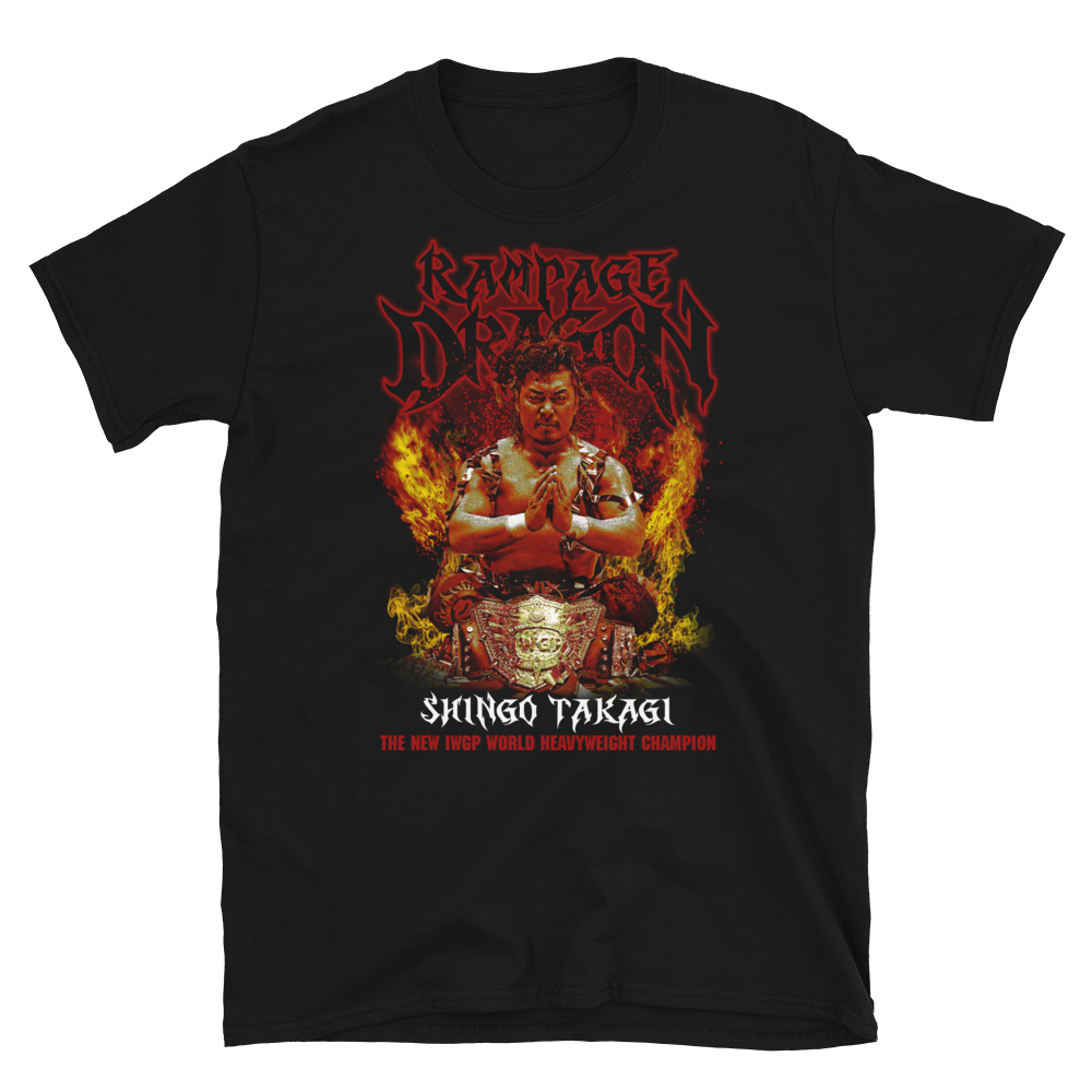 Shingo Takagi - IWGP World Heavyweight Champion CommemorativeT-Shirt T-Shirt PW Catalog